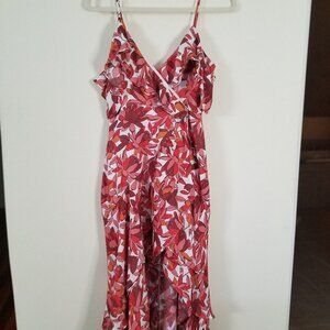 Bardot floral print dress w ruffles sz US/4, Aus/UK 8, Eur 36, CN 160/84A S